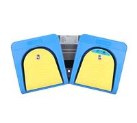 AMONIDA USB Foot Pedal Dual Mode Programmable Keyboard for Transcription Gaming and Instrument Control Ergonomic ABS 2 Position 4 Keys