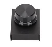 AMONIDA USB Volume Control Metal Knob with One Key Mute Function for PC and Laptop 2m Cable Black