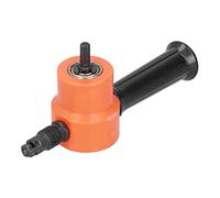 AMONIDA Versatile Double Head Nibbler Drill Attachment for Metal Cutting Perfect for DIY Projects Thick Stainless Steel and Fiberboard