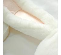 AMONIDA Warm Plush Bunny Hat, Cute Decoration Costume Hat, Super Soft Ears with Short Plush, Ideal for Halloween, Easter, Christmas & Cosplay (White) (White)