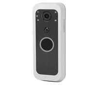 AMONIDA WiFi Video Doorbell, 1080P HD Dual Lens Motion Detection 2 Way Talk IR Night IP65, with Adhesive Pad or Screw Mount, for Home Security