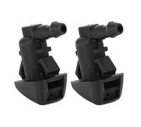 AMONIDA Windshield Washer Nozzle Set Fit for Ford 2008-2010, Durable ABS Front Wash Jets, Replacement Sprayers for Safe Driving, 1 Pair Included