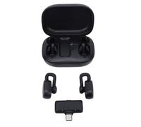 AMONIDA Wireless Lavalier Microphone Intelligent Noise Reduction Lapel Mic for Clear Vocals, AI Noise Canceling Magnetic Mic for Live Streaming, Vlog Recording, Interviews