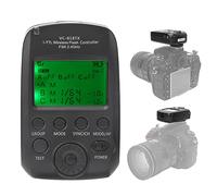 AMONIDA Wireless TTL Flash Trigger VISICO VC-818TX High Speed Sync Function for Camera with LCD Display 2.4G