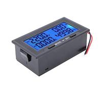 AMONIDA YB5142DM Intelligent AC Voltage Current Tester Meter with LCD Display for Home Use (AC200A split type)