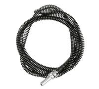 Amonk 10mm Drill Snake for Plumbing Drain Auger Cable with Adapter, 9.84Ft/3M