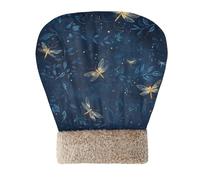 Amooorous A Few Lovely Fireflies Flew in The Dark Blue Sky Sleeping Bag for Cat for Cats Puppy Hideway for cute's Winter Soft Washable