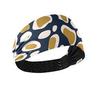 Amooorous Animal Fur Print Leopard Khaki Blue Non-Slip yoga headbands Stretchy sweatbands for Athletic Sports Cycling washing face bandas para el cabello de mujer