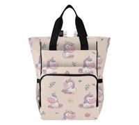 Amooorous Baby Diaper Bag Backpack Baby Girl Diaper Bag for Mom Cute Cartoon Seasons unicorns