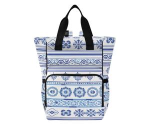 Amooorous Baby Diaper Bag Tote Travel Backpack for Baby Girl/Boy Seamless Borders