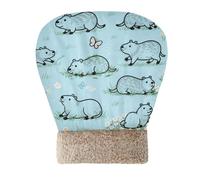 Amooorous Blue Guinea Pig Cute Bed Sleeping Bag for Cat for Indoor Cats or Small Dogs Pet Snuggle Sack for cute Winter Soft & Safe Self Warm