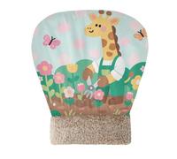 Amooorous Cartoon Cute Giraffes Gardener Green Sleeping Bag for Cat for Indoor Puppy and Cats Hideway for cute's Winter Cozy Wrap Semienclosed