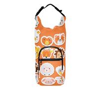 Amooorous Cute Cartoon Animal Customized Bottle Holder Water Bottle Insulated Carrier Bottle Water Holder,Fits 20 oz, 24 oz, 32 oz,40 oz bottles