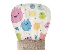 Amooorous Cute Cartoon Monsters Bed Sleeping Bag for Cat for Cats Kittens Tunnel Pet Hideaway Winter Soft Semienclosed
