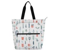 Amooorous Decorative Kids Book Tote for Kids Women Men, Safari Style Kitchen Tool White Waterproof Reusable Grocery Bag with Zipper Pockets for School and Playtime Rainbow bolso para libros