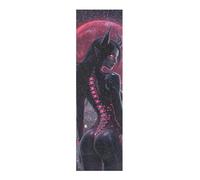 Amooorous Demon Beauty Decorative Skateboard Grip Tape Non-Skid Grip Tape for Scooters Deck Non-Skid Cruiser Griptape 33×9 Inch