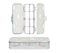 Amooorous Designed Clear Pencils Box Cute Cartoon on The Prairie Pig