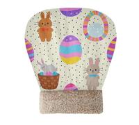 Amooorous Easter Egg Bunny Rabbit Beige Cat Bag Sleeping Cuddle Cave for Indoor Pets Kittens Tunnel Pet Hideaway Cold Weather Washable