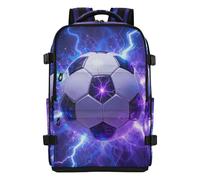 Amooorous Epic Lightning Soccer Ball Anti Theft Backpack Clean Design Bag Packed For Women Travel Essentials for Women & Men Outing Work Family Travel mochilas para viajar 20L