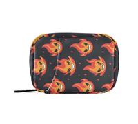 Amooorous Evil Laughing Flame Demon bags with Detachable Compartments convenient medicine travel bag for purse