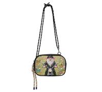 Amooorous Gothic Black Motorcycle Dwarf Crossbody Wallet Purse for Womens Practical with Adjustable Strap Handbags Go shopping bolsos de hombro para mujer
