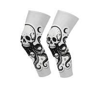 Amooorous Gothic Skeleton octopodes lightweight snowboard knee pads knee sleeves for men，mountain bike，snowboard