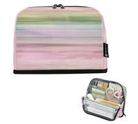 Amooorous Gradual Change Pencil Cases Large Capacity Pen Pencil Case Simple Desk Organizer for Kids School Must Haves Bolsa para lapices