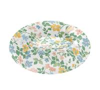 Amooorous Green Crushed Flower Warm & Cozy Pet Cat Beds fluffier Orthopedic Dog Bed for Extra Small Size Pets Sleeping cama para gatos