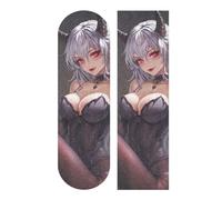 Amooorous grip tape for a skateboard Tear-proof longboards grip tape Red Eye Demon Evil Anime