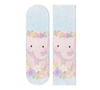 Amooorous griptape skateboard Waterproof grip tape designs longboard Cute Cartoon Elephants