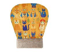 Amooorous Indian Pharaoh Style Cats Brigher Cat Bed Sleeping Bags for Cats Puppy Hideway for cute's Cold Weather Soft & Safe Semienclosed