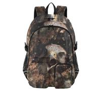 Amooorous Laptop Backpacks for Men Women Funny Falcon 3d Art