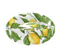 Amooorous Lemon and Lemon Tree Leaves Relieve Stress Pet Dog Beds fluffier Cat Cave Bed for Extra Small Size Pets Supplies camas para mascotas grandes