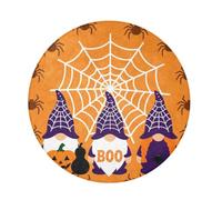 Amooorous Long Pile Round modern rug Spooky Halloween Gnomes