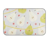 Amooorous Lovely Colorful Pears Summer pet cooling mat for cats Self Cooling beds for outdoor for doggy cat outdoor cat essentials mantas frías para perros M