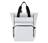 Amooorous Mom Backpack Diaper Bag Backpack for Moms Dads ghosts White Solid Color Pure Plain