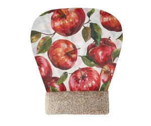 Amooorous Oil Painting Feeling Red fruit Cat Cave Bed for Cats Kitten's Hideaways Cold Weather Soft Plush Self Heating