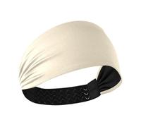 Amooorous Papaya Whip Solid Color Pure Plain Non-Slip exercise headbands for women Elastic sweaty bands for Football tennis Daily use bandas para el cabello de mujer