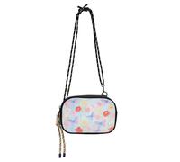 Amooorous Pinkish-purple Butterfly Flowers West Crossbody Purse for Men Practical with Adjustable Strap Small Handbags Go shopping bolso para mujer