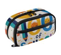 Amooorous PVC Large Capacity Stationery Storage Cartoon One Hundred Days of School School Supplies