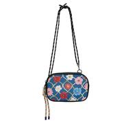 Amooorous Red Rose Flowers Cross Body Bag Womens Waterproof with Adjustable Strap Shoulder Bag Go shopping cartera para mujer