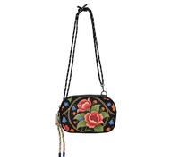 Amooorous Retro Red Peony Flowers Cross Body Bag Mens Trendy with Adjustable Strap Small Shoulder Bags Walk the dog bolsos pequenos para mujer