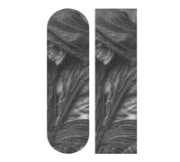 Amooorous skateboards grip tape non slip grip tape for longboard Grim Reaper Skull
