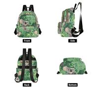 Amooorous St Patrick Koala 12.5 Inch lightweight, anti-theft work backpack backpack for travel for travel&work