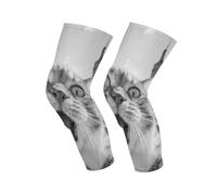 Amooorous The Empire State Building Cat Selfie Anti-Slip knee pads for work knee compression，mountain bike，soccer