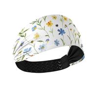 Amooorous The Kingdom Of Shattered Flowers Moisture Wicking exercise headbands for women Stretchy hair bands for washing face Gym Athletic Sports banda para el cabello