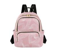 Amooorous Valentines Hearts Lines Pink 12.5 Inch Work Business fashion backpack work backpack for business