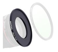AMOPOFO 49mm to 77mm Step Up Ring Filter Adapter for canon Nik NEX M4/3 UV,ND,CPL, 49-77mm Step Up Ring Adapter