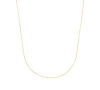 Amor 2014511 Unisex Men's Necklace 40 cm Gold Comes in Jewellery Gift Box, Yellow Gold, None