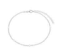 amor Anklet 925 Sterling Silver Women's Summer Jewellery, 22+5 cm, Silver, Comes in a Jewellery Gift Box, 2038578